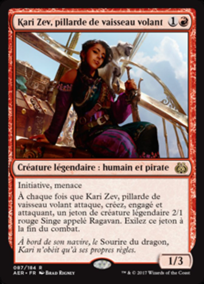 Kari Zev, Skyship Raider