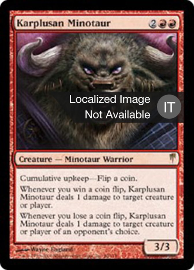 Karplusan Minotaur