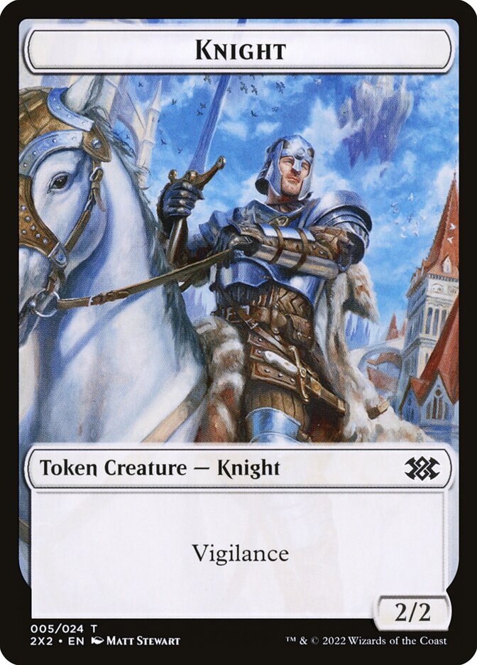 2/2 Knight Token