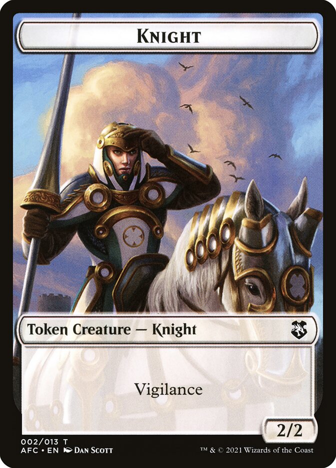 2/2 Knight Token