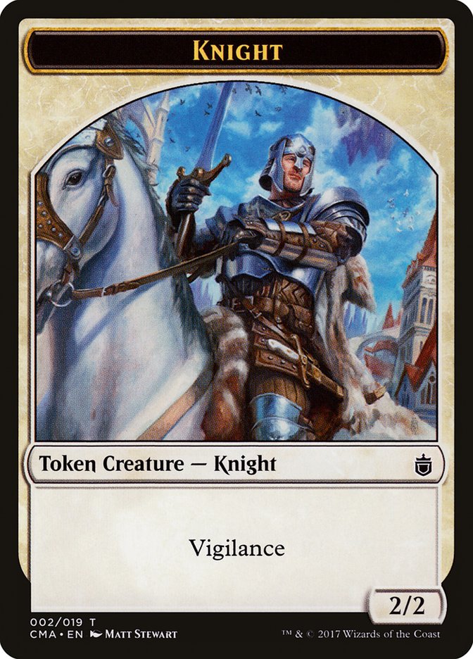 2/2 Knight Token