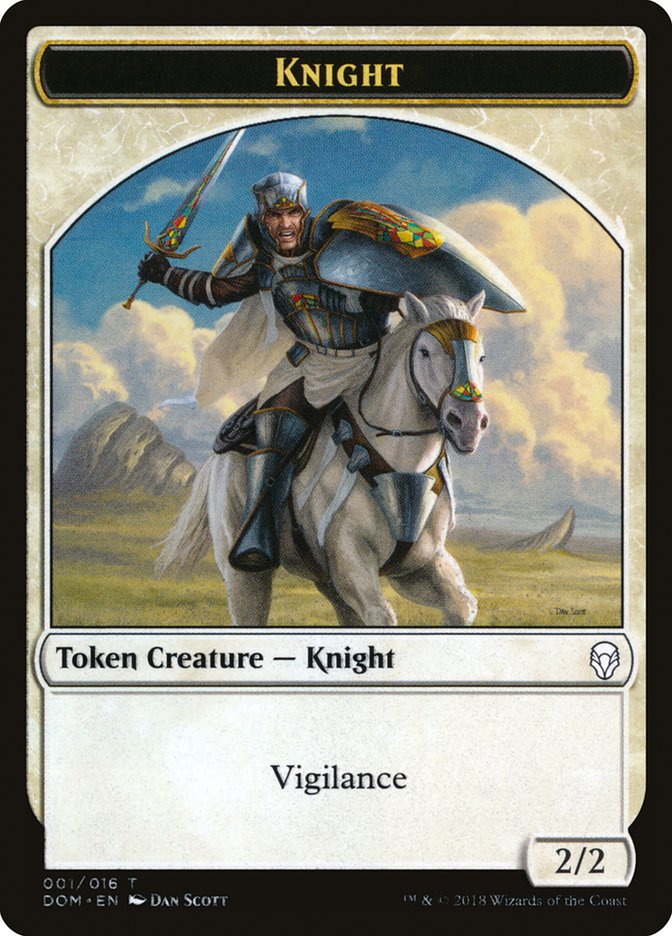 2/2 Knight Token