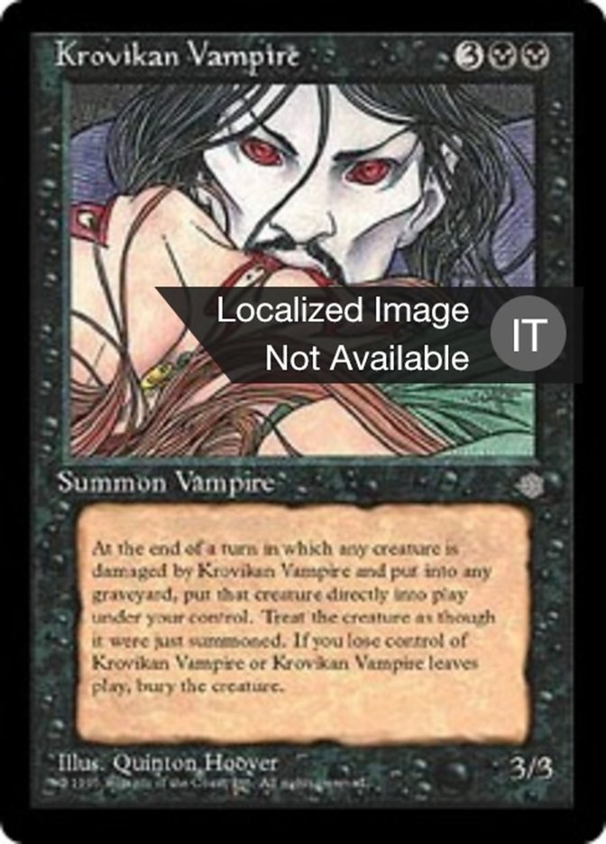 Krovikan Vampire