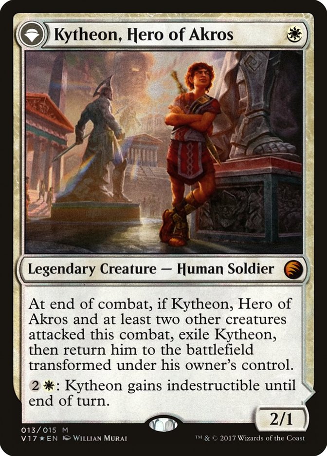 Kytheon, Hero of Akros // Gideon, Battle-Forged