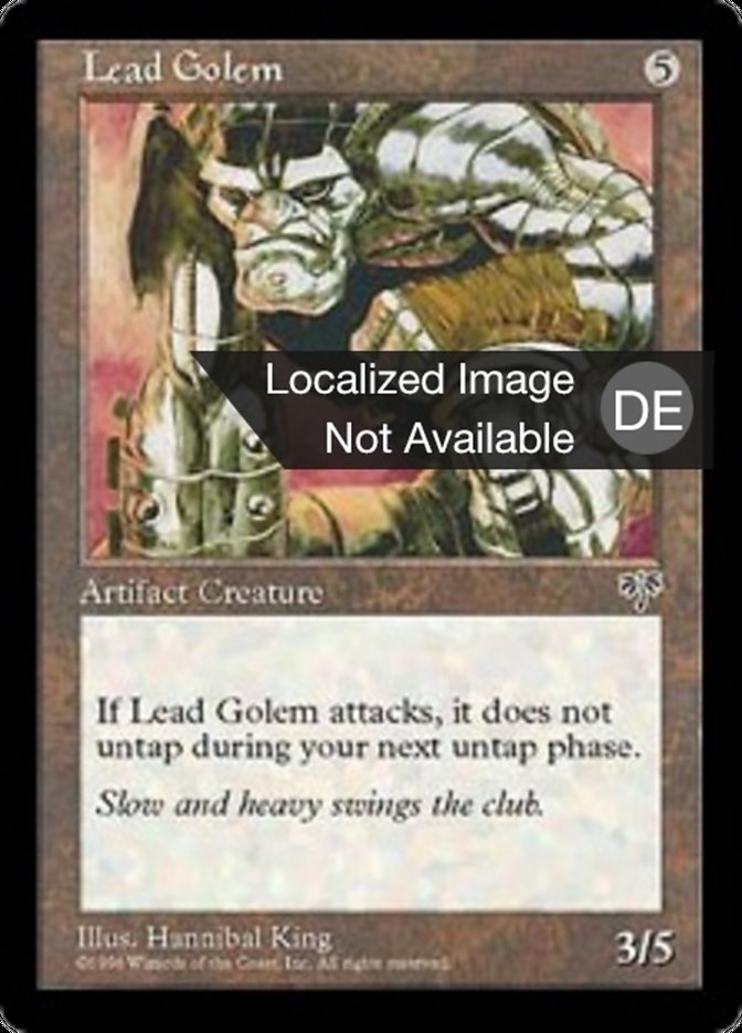 Lead Golem