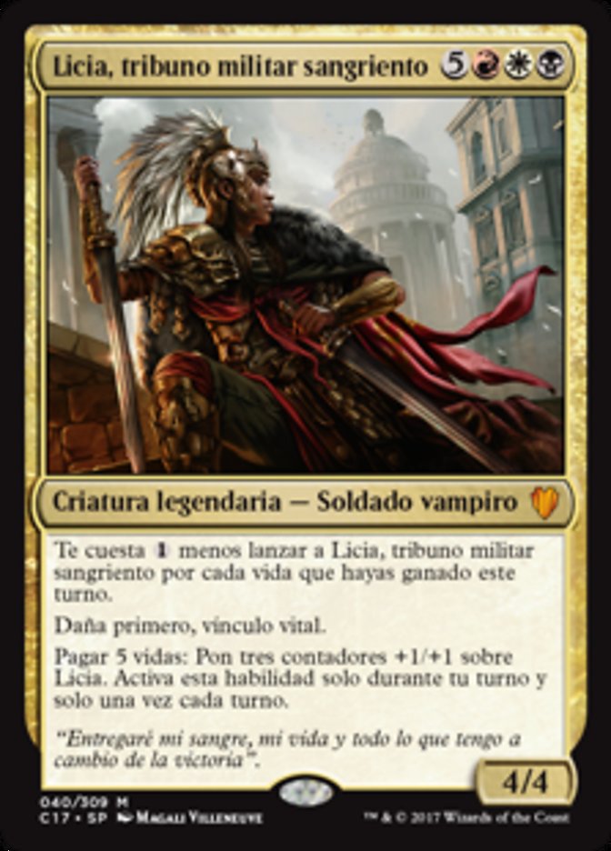 Licia, Sanguine Tribune