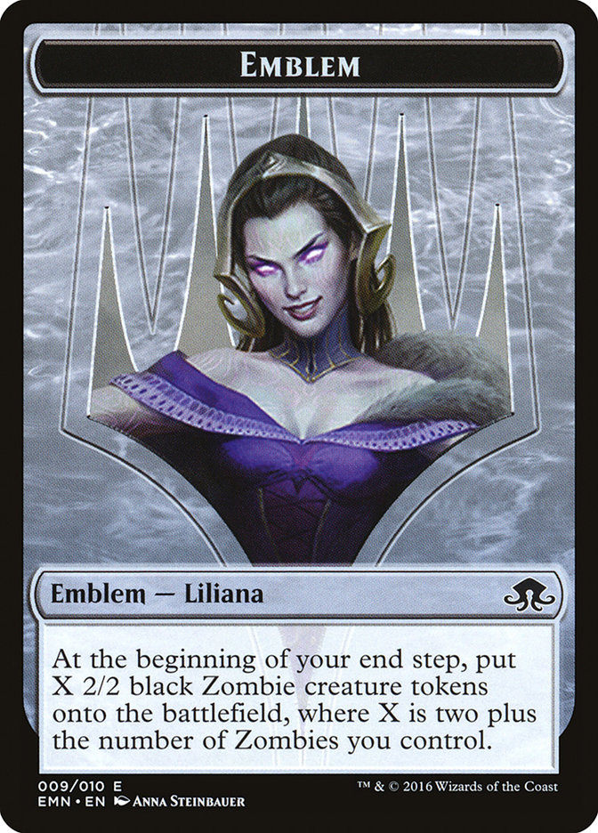 Liliana, the Last Hope Emblem Token