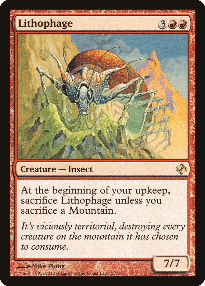 Lithophage