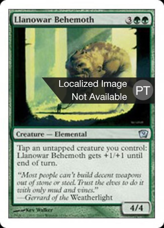 Llanowar Behemoth