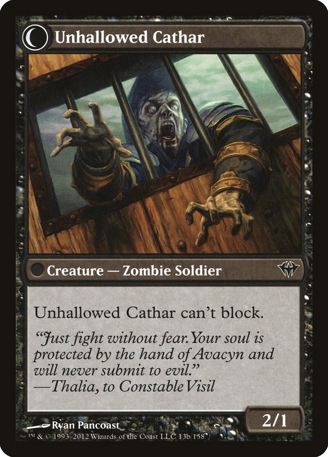 Loyal Cathar // Unhallowed Cathar