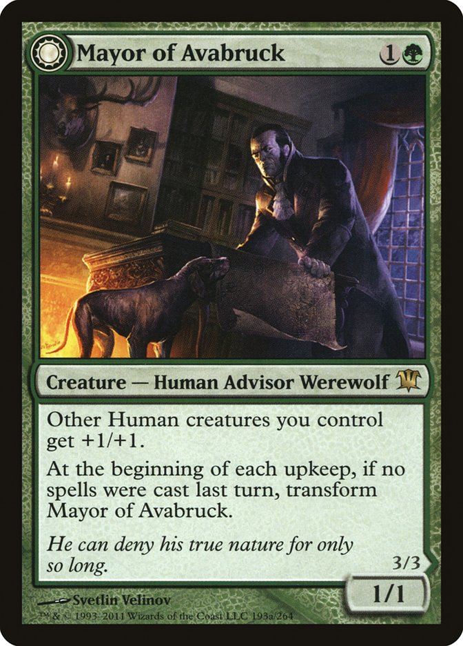 Mayor of Avabruck // Howlpack Alpha