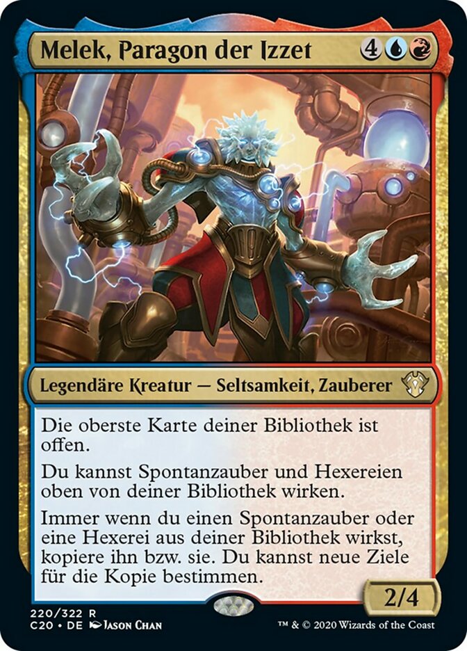 Melek, Izzet Paragon