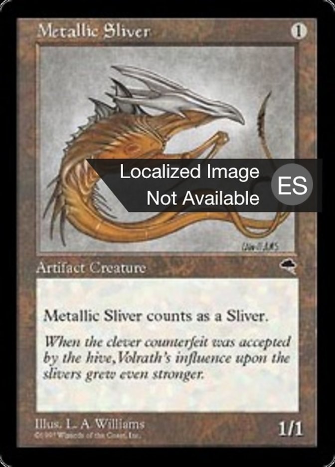 Metallic Sliver