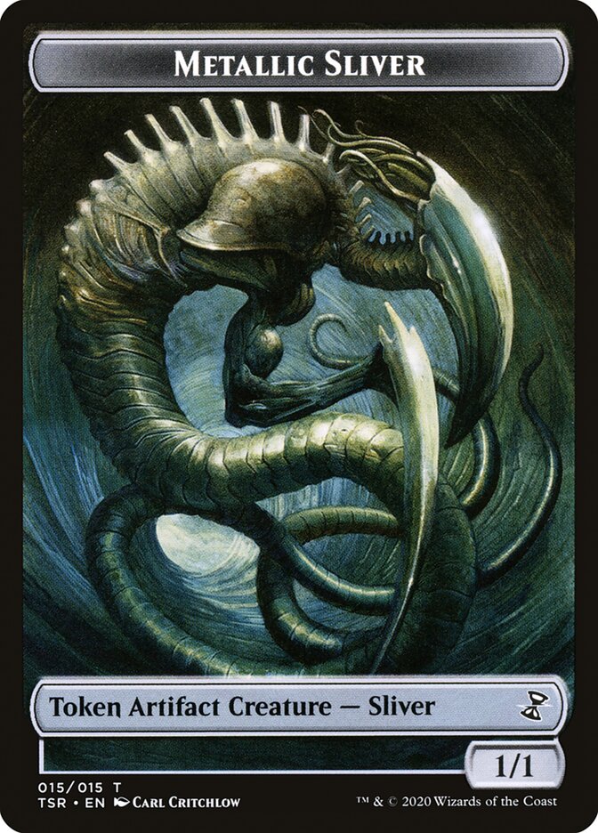 1/1 Metallic Sliver Token