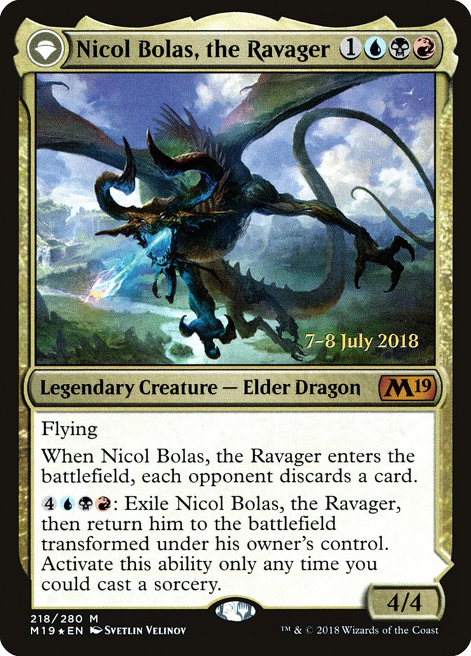 Nicol Bolas, the Ravager // Nicol Bolas, the Arisen