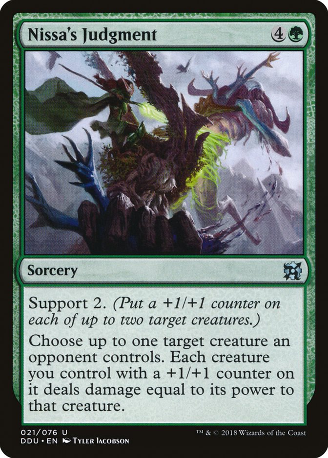 Nissa's Judgment