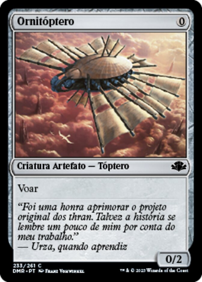 Ornithopter