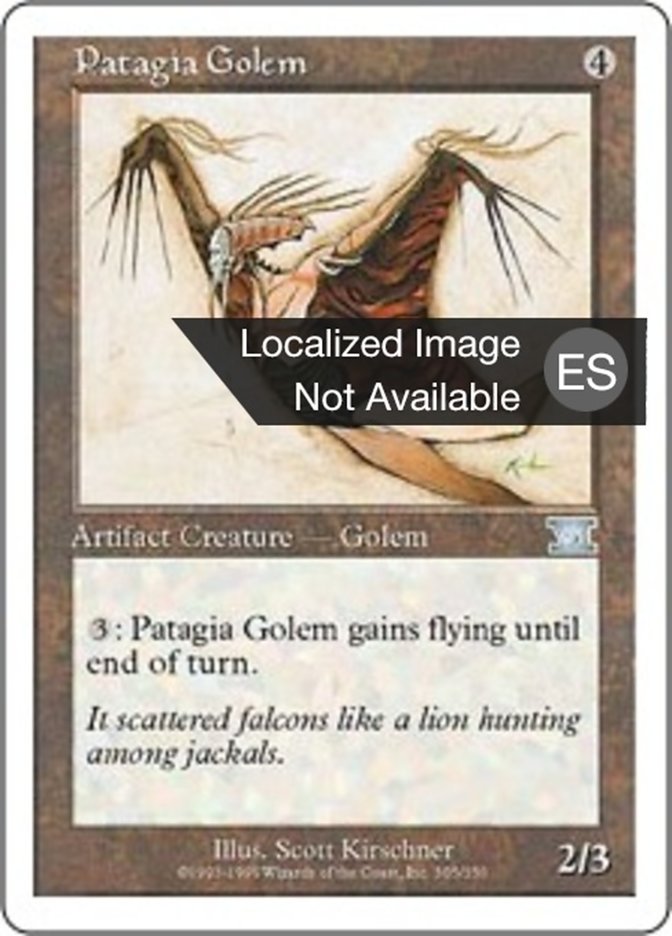 Patagia Golem