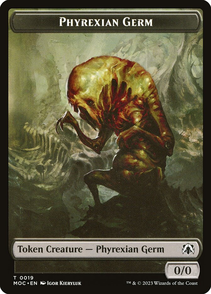 0/0 Phyrexian Germ Token