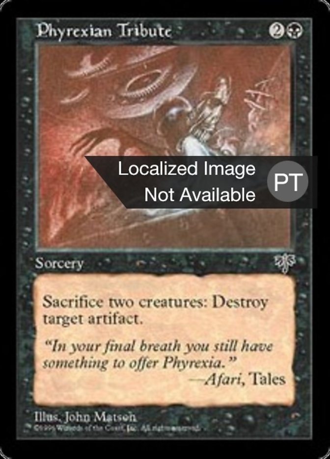 Phyrexian Tribute