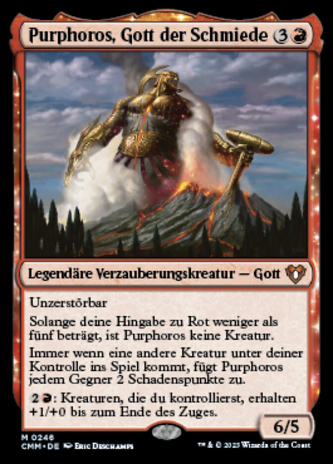 Purphoros, God of the Forge