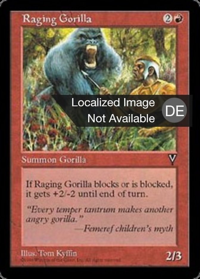 Raging Gorilla