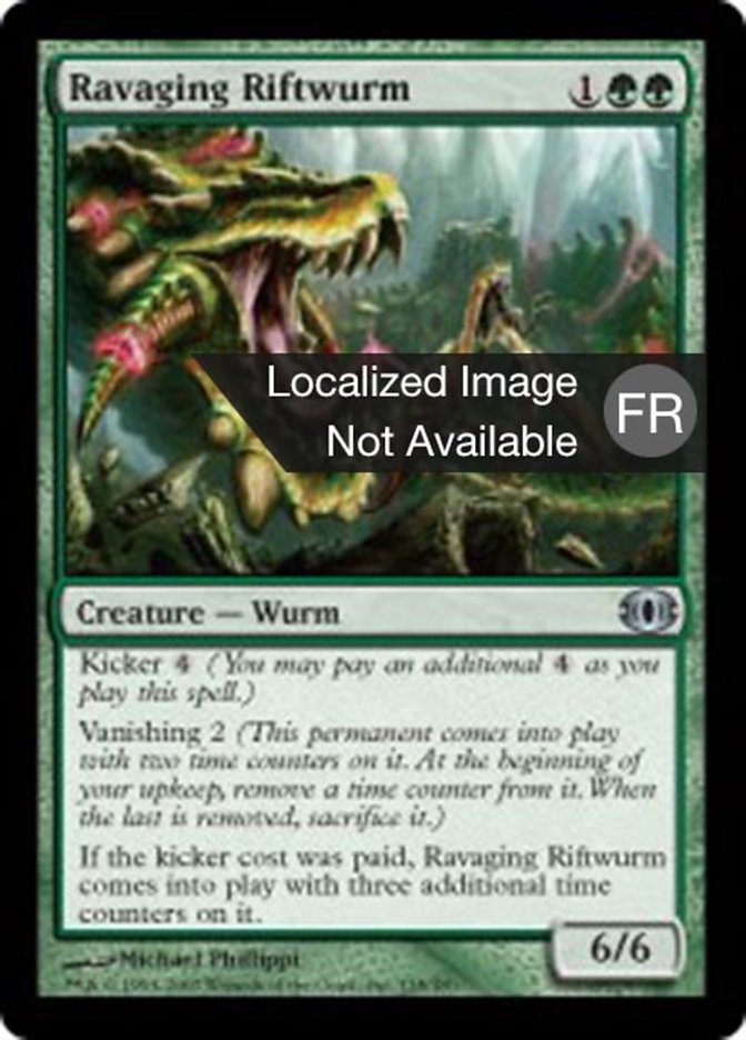 Ravaging Riftwurm