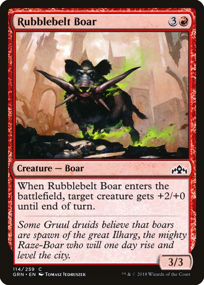 Rubblebelt Boar