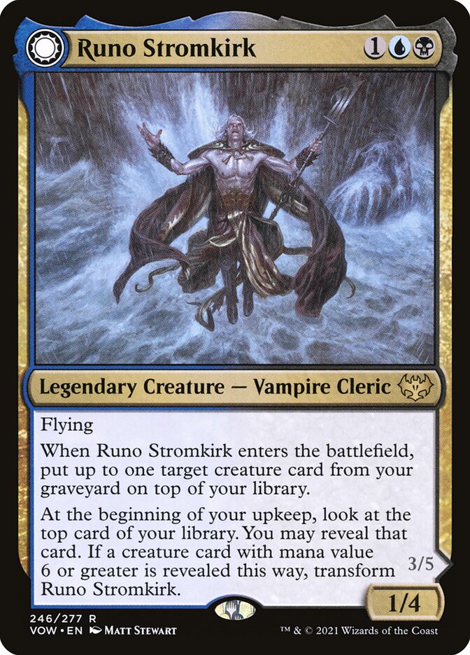 Runo Stromkirk // Krothuss, Lord of the Deep