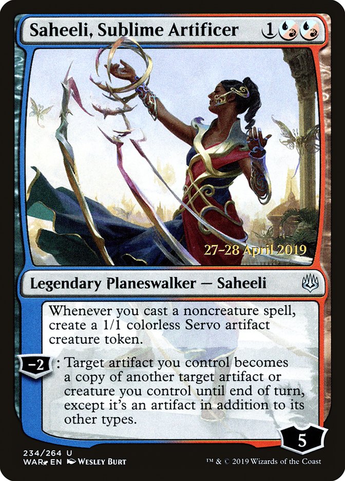 Saheeli, Sublime Artificer