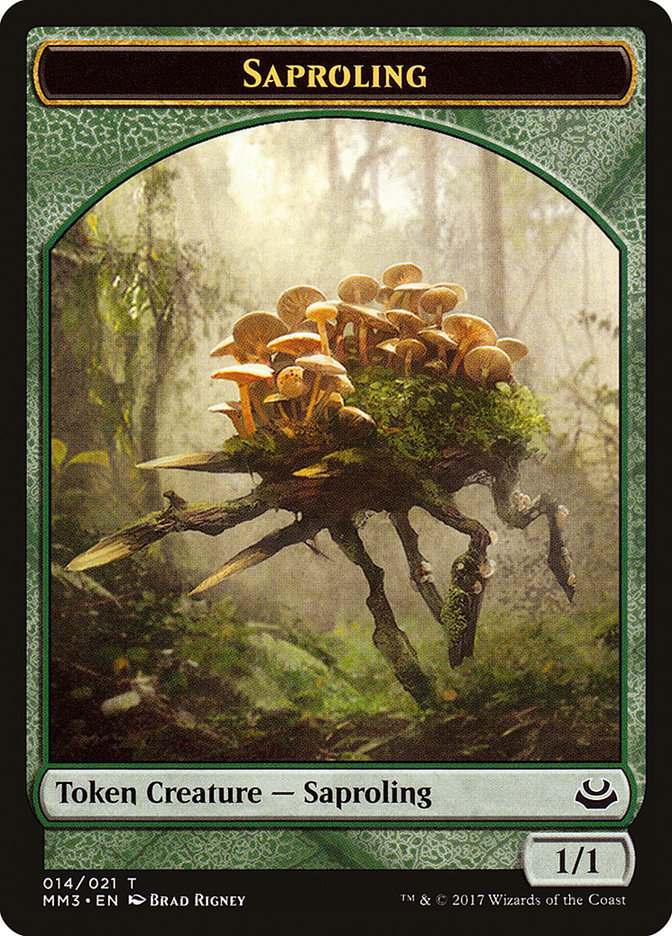 1/1 Saproling Token