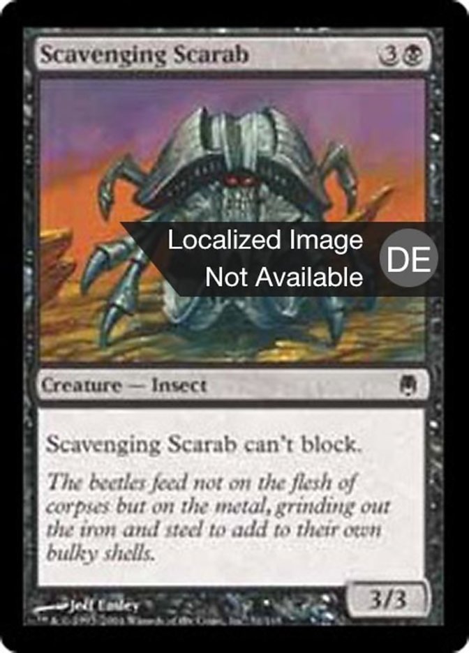 Scavenging Scarab