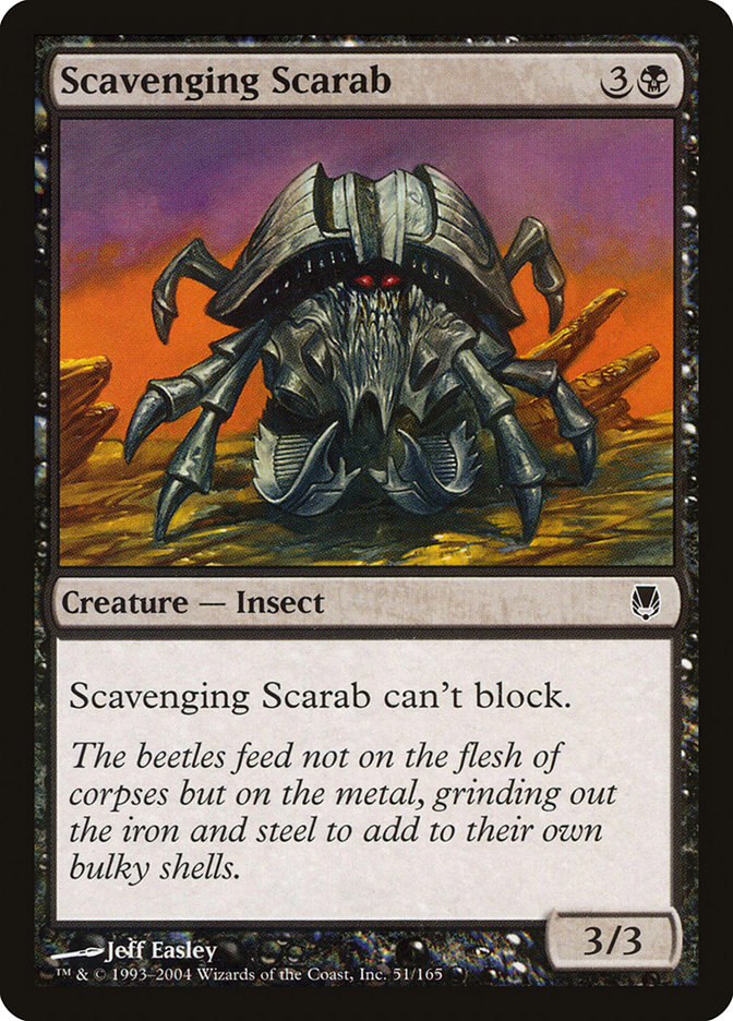 Scavenging Scarab