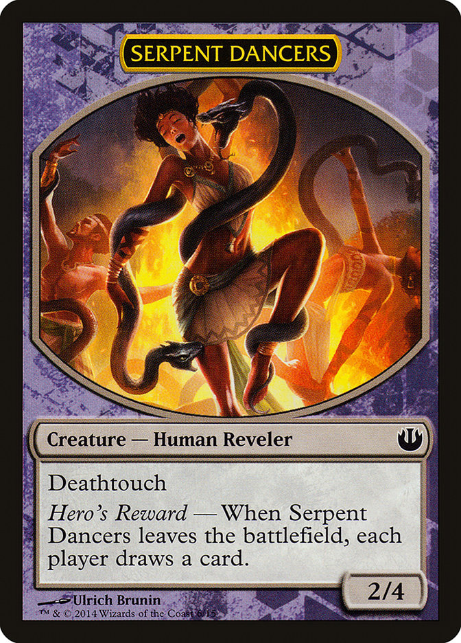 2/4 Serpent Dancers Token