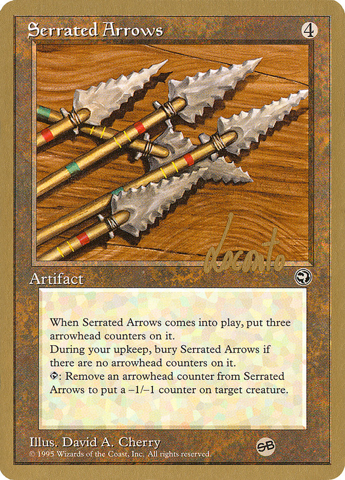 Serrated Arrows