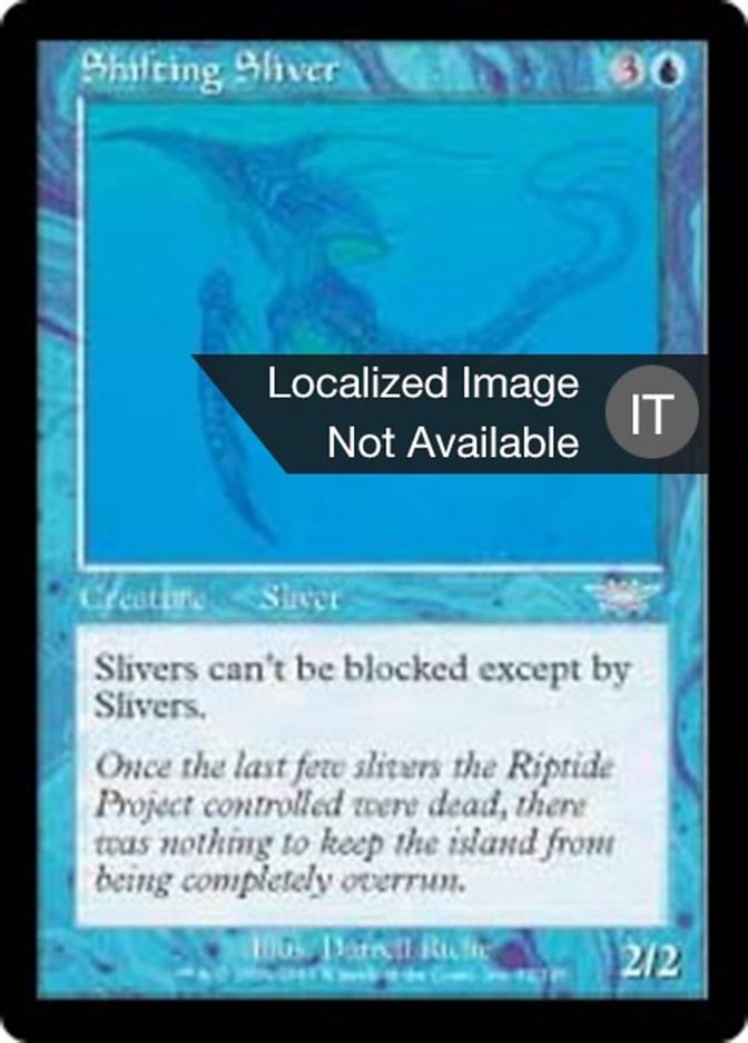 Shifting Sliver