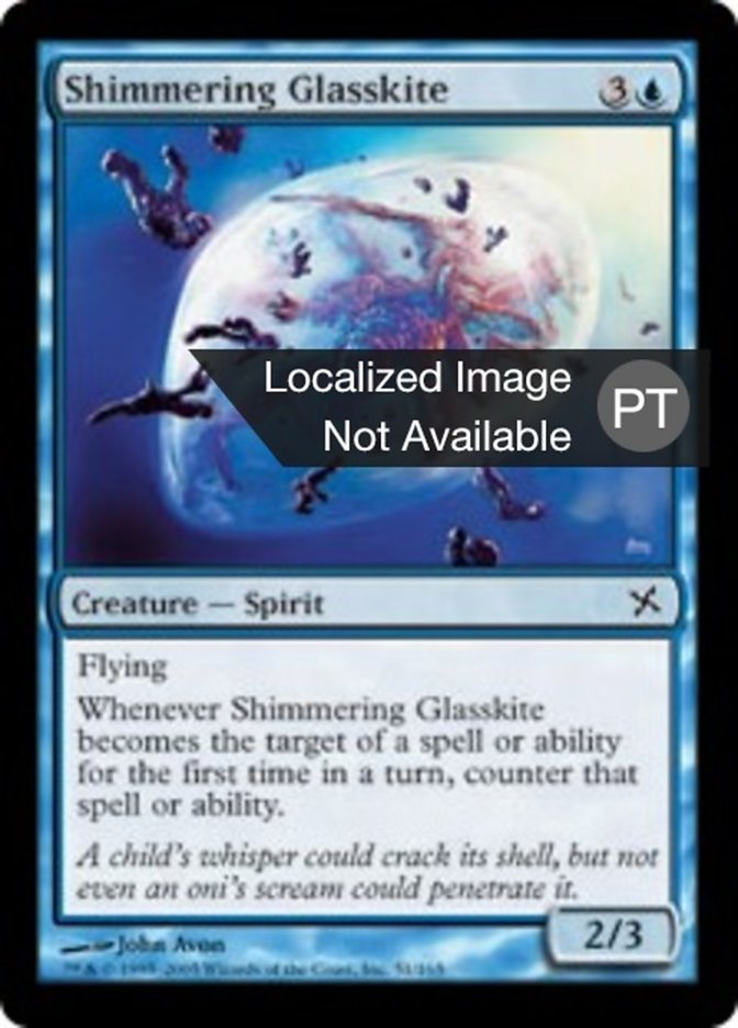 Shimmering Glasskite