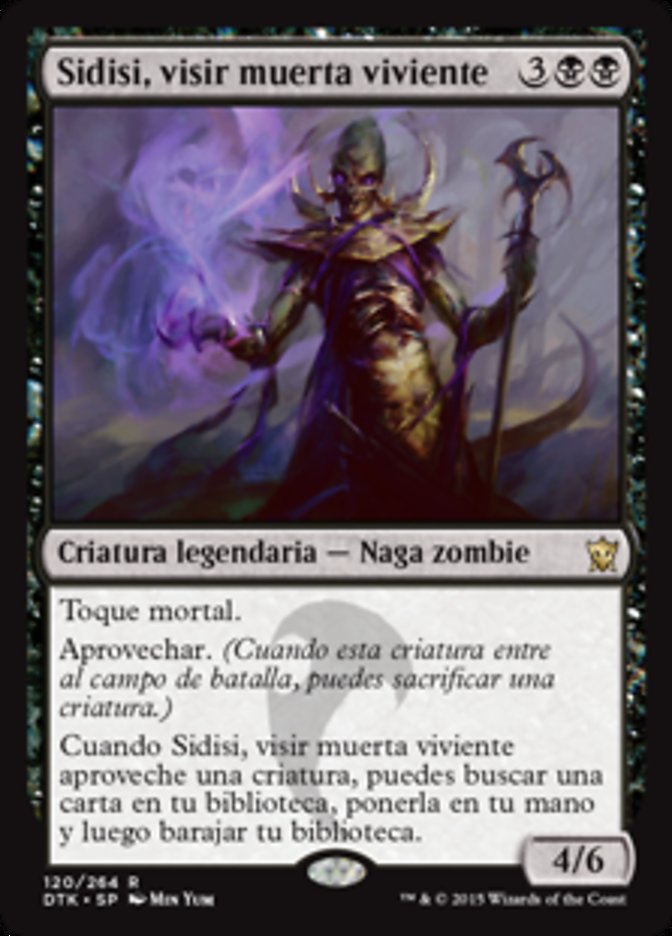 Sidisi, Undead Vizier