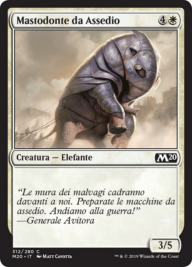 Siege Mastodon