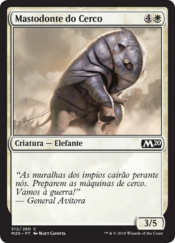 Siege Mastodon