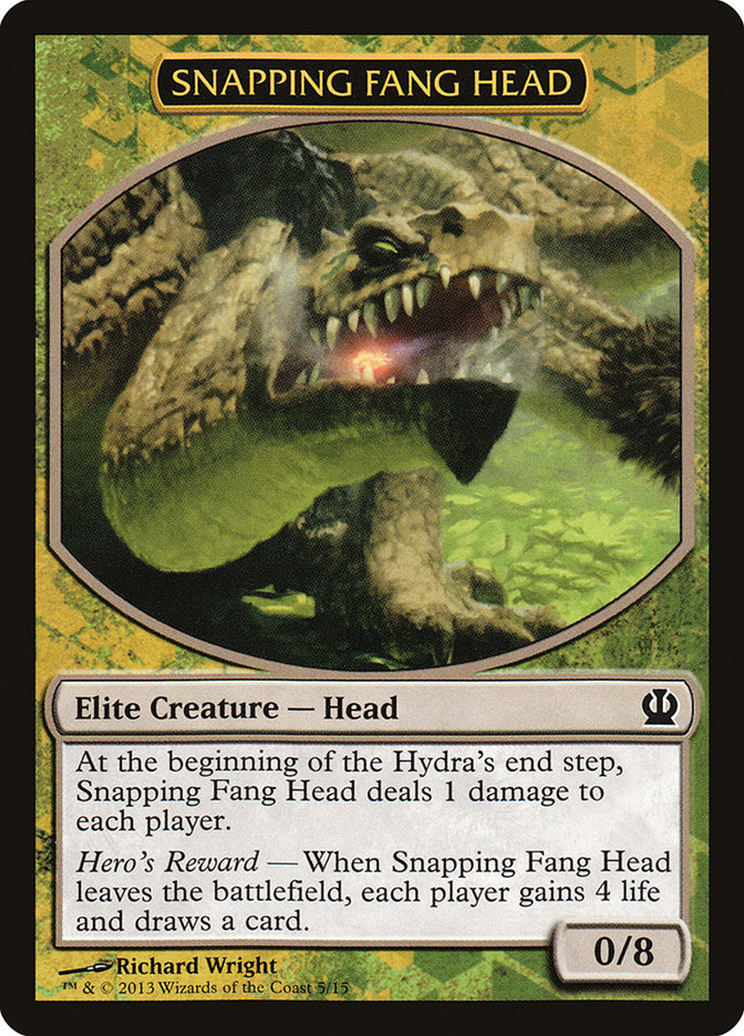 0/8 Snapping Fang Head Token