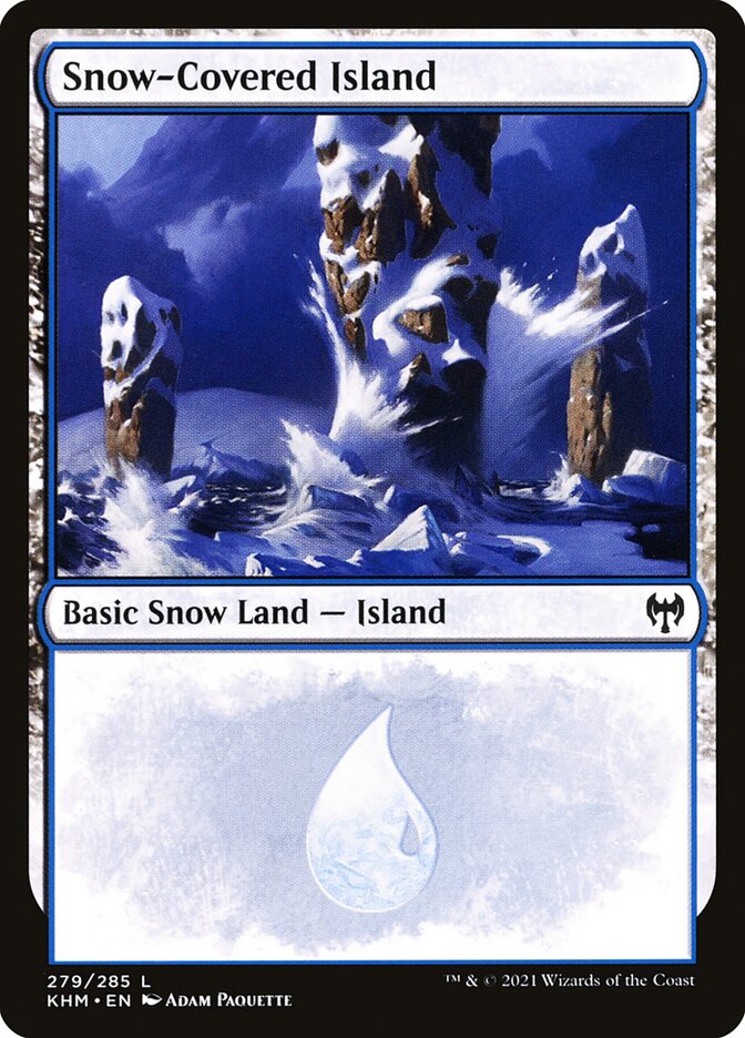 Snow-Covered Island