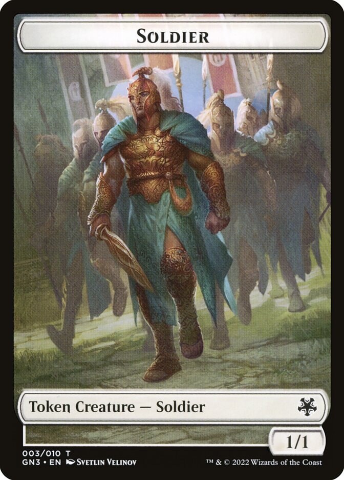 1/1 Soldier Token