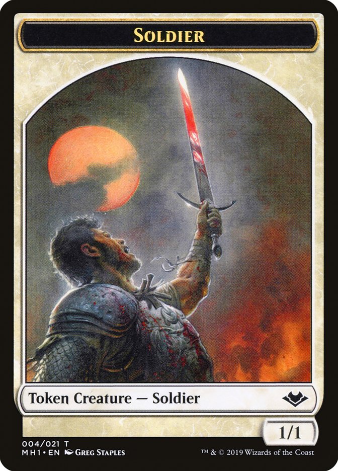 1/1 Soldier Token