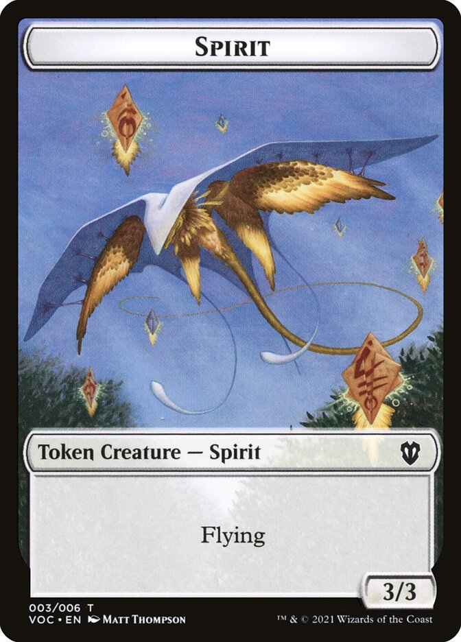 3/3 Spirit Token