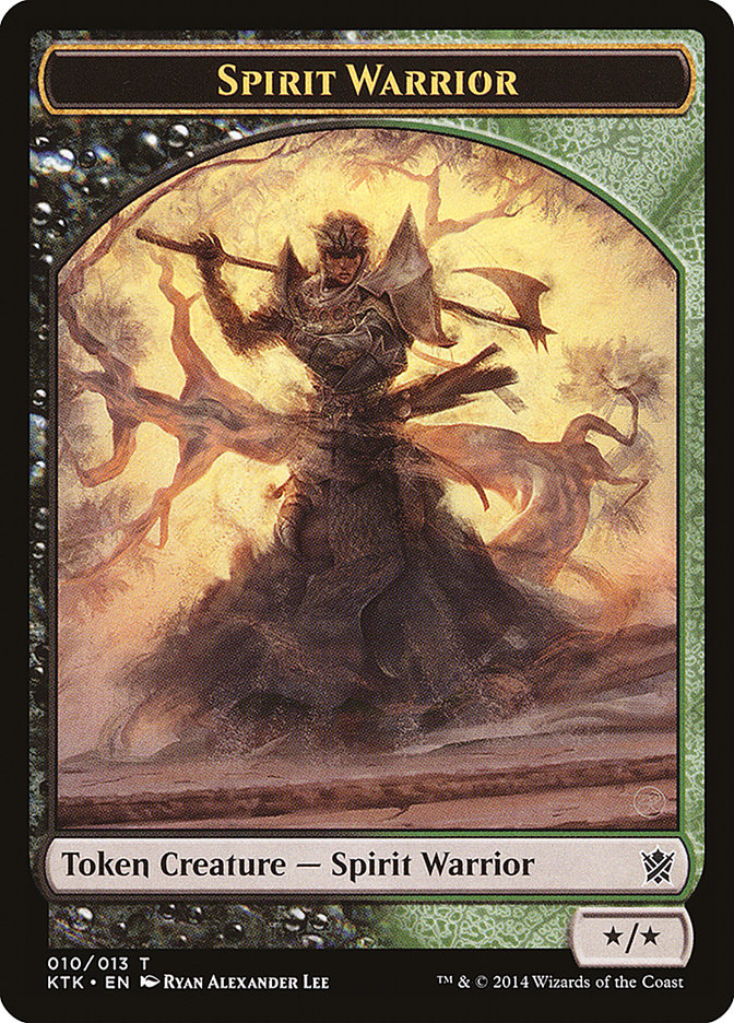 */* Spirit Warrior Token