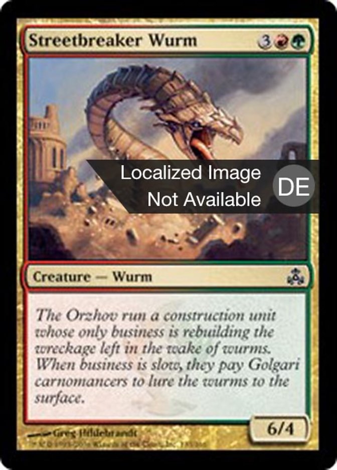 Streetbreaker Wurm