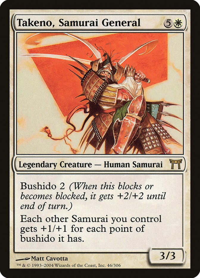 Takeno, Samurai General