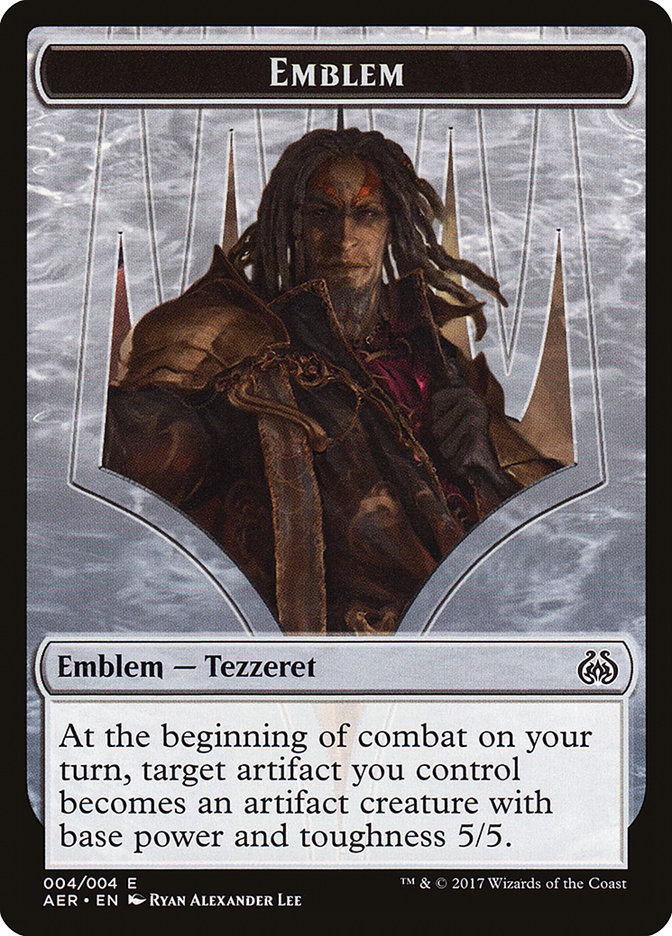 Tezzeret the Schemer Emblem Token