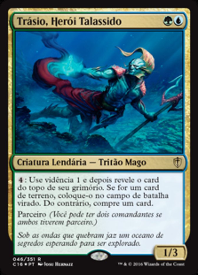 Thrasios, Triton Hero